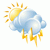 Suffolk County weather - Thu Jul 4 - Chance Of T-Storm