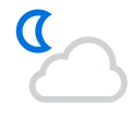 Partly Cloudy  at 8 PM on Fri, Sep 20th